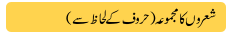 Urdu Poetry By Name