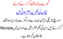 Ghar Say Bahir Waqt Guzaarnay Walay