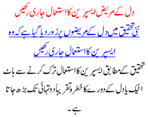 Dil K Mareez Aspreen Ka Istimal Jari Rakhen