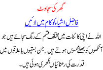 Ghar Ki Sajawat Fazol Ashya Ko Istmal Me Laye