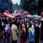 women crowd in ramadan bazaar