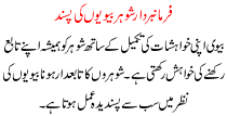 Farmabardar Shohar Biwio Ki Pasand