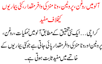 Aloo Me Roghan Proteen Or Witaminz Ki Wafer Miqdar