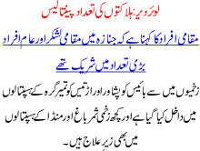 Loair Deer Halakton Ki Tadad 45