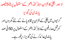 Lahore Bijli Ka Bohraan