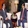 Prime Minister Raja Parvez Ashraf Calls on The President Asif Ali Zardari to Discuss Current Political Situation