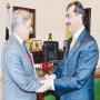 Prime minister Gillani and chief minister of Punjab Shahbaz Sharif Meeting