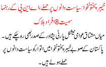 Attacks On Politicians In Kpk