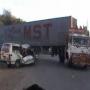 Kohat collision between car and tanker kills 3