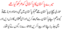Meray Pakistan Ka Pakistani Kahan Kho Gya Ha