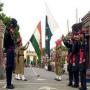 Wagha border kay qareeb dhamaka