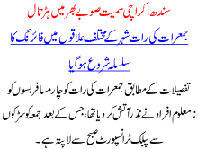 Karachi Soobay Bhr Ma Hartaal