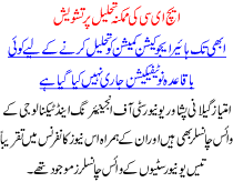 Hsc Ki Mumkana Tehleel Per Tashweesh