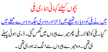 Hamari Billi A Story For Kids In Urdu