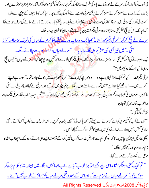 Good Habits A Story Of A Family Of Chicken For Children And Young Boys In Urdu Chicken Was Very Lazy While Her Wife Kept