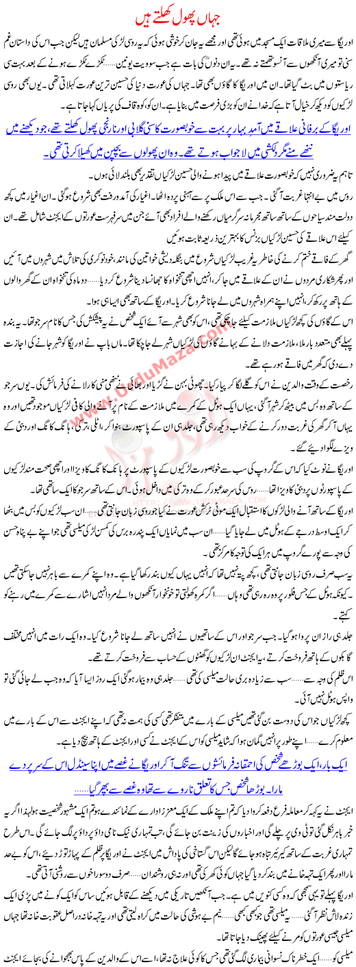 Jahan Phool Khiltay Hain