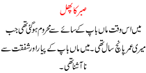 Urdu Kahani Sabar Ka Phal